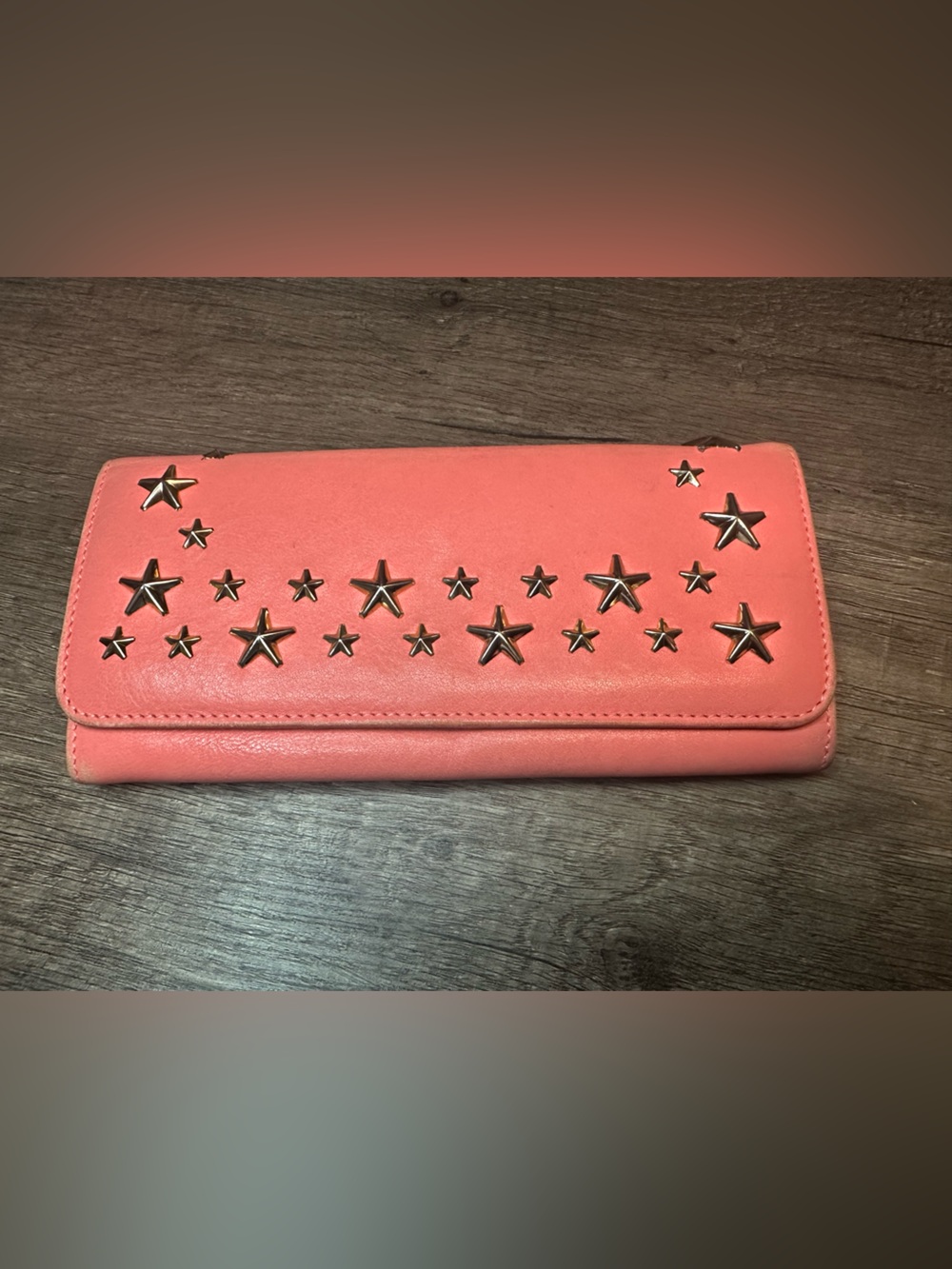 Jimmy Choo Nino star-studded long wallet